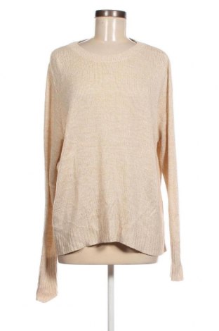 Дамски пуловер H&M Divided, Размер L, Цвят Бежов, Цена 15,08 лв.