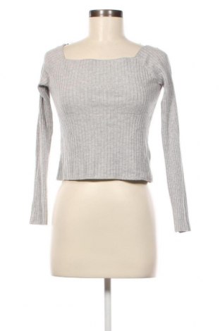 Дамски пуловер H&M Divided, Размер S, Цвят Сив, Цена 15,08 лв.