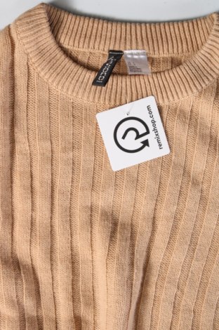 Damenpullover H&M Divided, Größe L, Farbe Beige, Preis 11,10 €