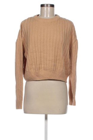 Дамски пуловер H&M Divided, Размер L, Цвят Бежов, Цена 15,08 лв.