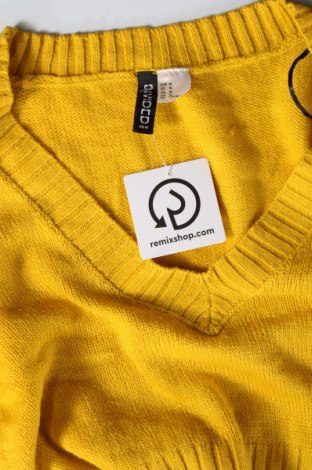 Дамски пуловер H&M Divided, Размер M, Цвят Жълт, Цена 15,95 лв.