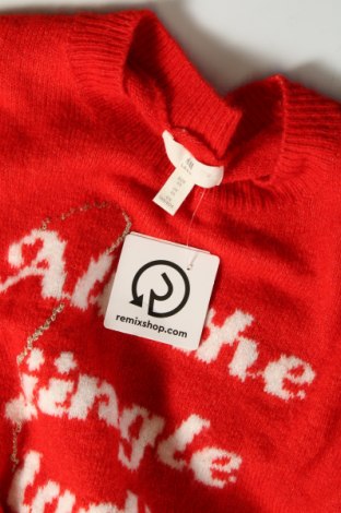 Γυναικείο πουλόβερ H&M L.O.G.G., Μέγεθος XS, Χρώμα Κόκκινο, Τιμή 9,87 €