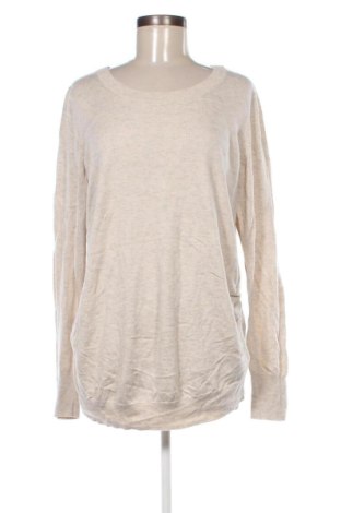 Дамски пуловер H&M Mama, Размер XL, Цвят Бежов, Цена 18,85 лв.