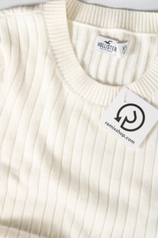 Γυναικείο πουλόβερ Hollister, Μέγεθος XS, Χρώμα Λευκό, Τιμή 21,57 €