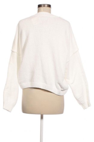 Дамски пуловер Hollister, Размер L, Цвят Бял, Цена 55,80 лв.