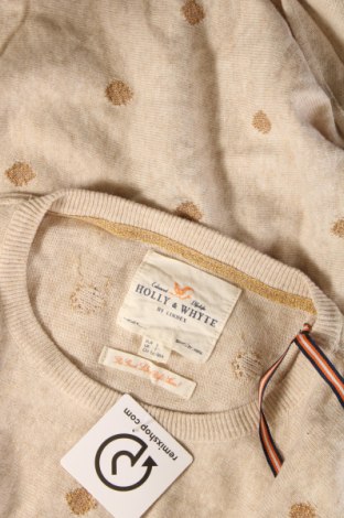 Дамски пуловер Holly & Whyte By Lindex, Размер S, Цвят Бежов, Цена 15,08 лв.