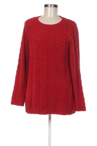 Γυναικείο πουλόβερ J.Jill, Μέγεθος M, Χρώμα Κόκκινο, Τιμή 13,19 €