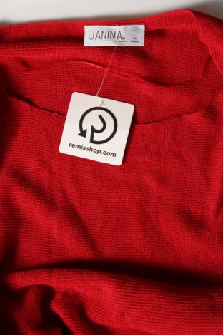 Damenpullover Janina, Größe L, Farbe Rot, Preis 10,49 €