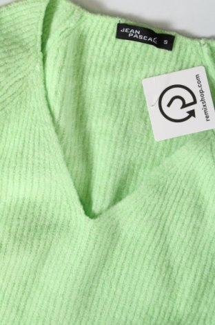 Дамски пуловер Jean Pascale, Размер S, Цвят Зелен, Цена 15,08 лв.