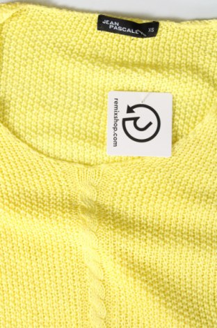 Γυναικείο πουλόβερ Jean Pascale, Μέγεθος XS, Χρώμα Κίτρινο, Τιμή 9,87 €