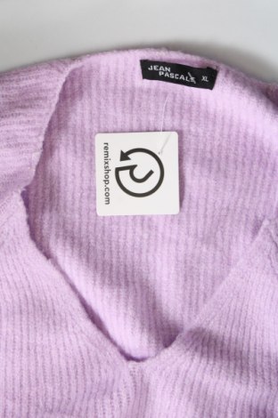 Γυναικείο πουλόβερ Jean Pascale, Μέγεθος XL, Χρώμα Βιολετί, Τιμή 11,66 €