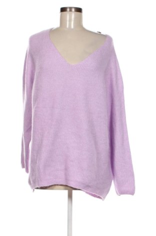 Дамски пуловер Jean Pascale, Размер XL, Цвят Лилав, Цена 29,00 лв.