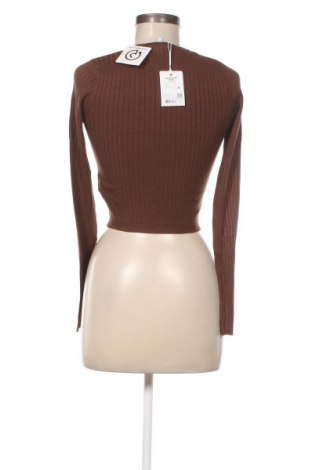 Γυναικείο πουλόβερ Jennyfer, Μέγεθος L, Χρώμα Καφέ, Τιμή 13,51 €