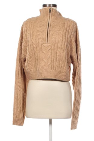 Γυναικείο πουλόβερ Jennyfer, Μέγεθος L, Χρώμα  Μπέζ, Τιμή 14,23 €
