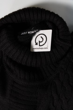 Γυναικείο πουλόβερ Just Woman, Μέγεθος S, Χρώμα Μαύρο, Τιμή 8,90 €