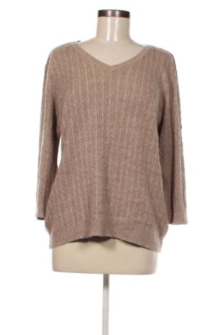 Damenpullover Karen Scott, Größe XL, Farbe Braun, Preis 12,51 €