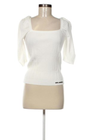 Дамски пуловер Karl Lagerfeld, Размер XS, Цвят Бял, Цена 305,00 лв.