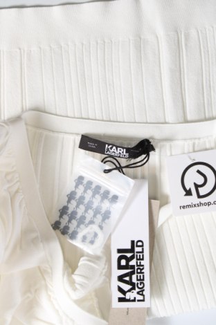 Дамски пуловер Karl Lagerfeld, Размер M, Цвят Бял, Цена 167,75 лв.