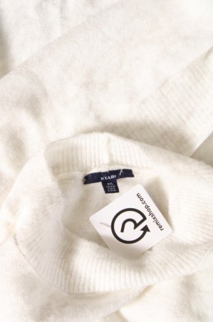 Γυναικείο πουλόβερ Kiabi, Μέγεθος 4XL, Χρώμα Λευκό, Τιμή 17,94 €
