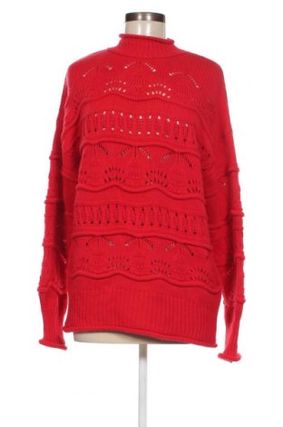 Damenpullover Laura Torelli, Größe L, Farbe Rot, Preis 9,89 €