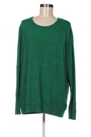 Γυναικείο πουλόβερ Laura Torelli, Μέγεθος XL, Χρώμα Πράσινο, Τιμή 11,66 €