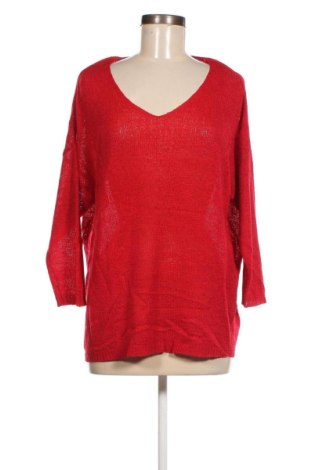 Γυναικείο πουλόβερ Laura Torelli, Μέγεθος M, Χρώμα Κόκκινο, Τιμή 9,33 €