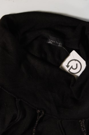 Дамски пуловер Laura Torelli, Размер XXL, Цвят Черен, Цена 20,30 лв.