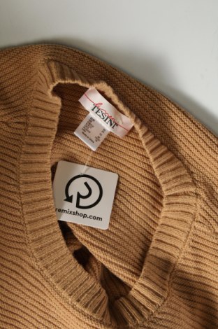 Γυναικείο πουλόβερ Linea Tesini, Μέγεθος XXL, Χρώμα  Μπέζ, Τιμή 16,48 €