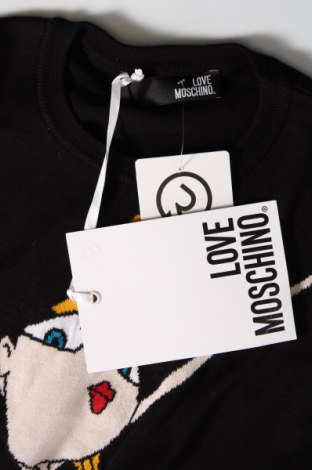 Дамски пуловер Love Moschino, Размер M, Цвят Черен, Цена 167,75 лв.