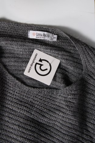 Дамски пуловер Luisa Ricci, Размер S, Цвят Сив, Цена 21,32 лв.