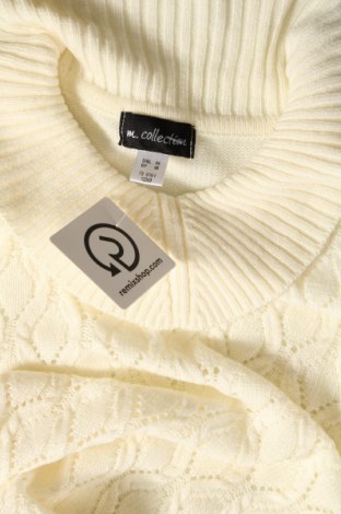 Γυναικείο πουλόβερ M. Collection, Μέγεθος XL, Χρώμα Εκρού, Τιμή 11,12 €