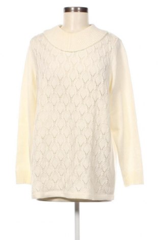 Γυναικείο πουλόβερ M. Collection, Μέγεθος XL, Χρώμα Εκρού, Τιμή 11,12 €