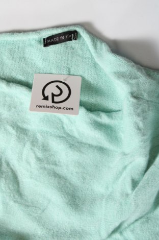 Γυναικείο πουλόβερ Made In Italy, Μέγεθος L, Χρώμα Πράσινο, Τιμή 9,33 €