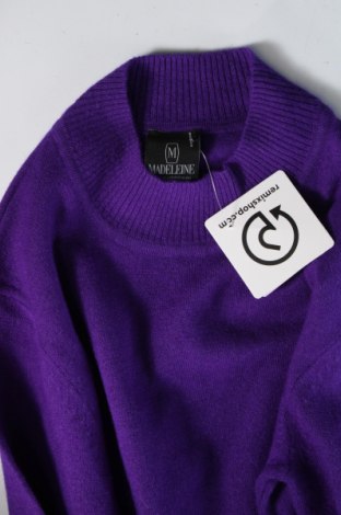 Дамски пуловер Madeleine, Размер S, Цвят Лилав, Цена 40,30 лв.