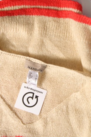 Дамски пуловер Mandarin, Размер L, Цвят Бежов, Цена 15,95 лв.