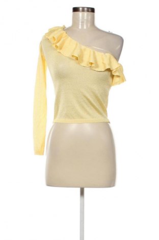 Дамски пуловер Mango, Размер S, Цвят Жълт, Цена 32,24 лв.