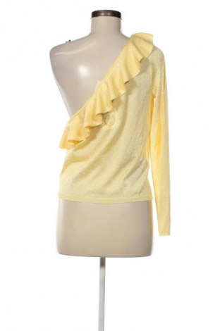 Дамски пуловер Mango, Размер XL, Цвят Жълт, Цена 32,24 лв.