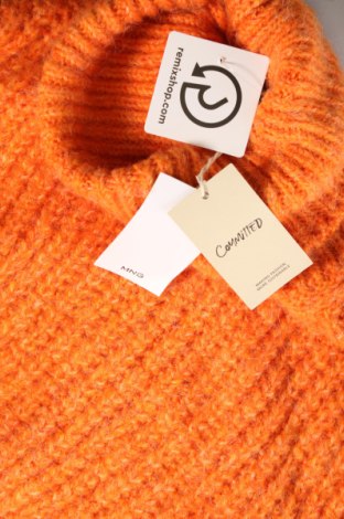 Дамски пуловер Mango, Размер XL, Цвят Оранжев, Цена 37,20 лв.