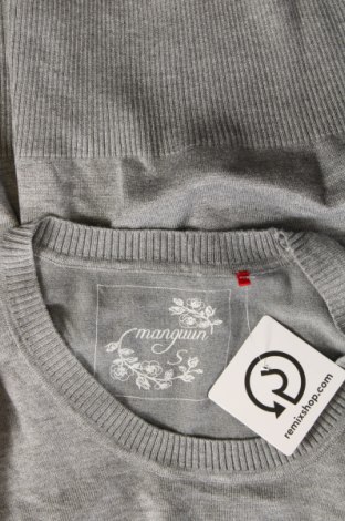 Дамски пуловер Manguun, Размер S, Цвят Сив, Цена 15,08 лв.