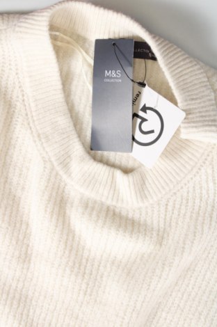 Дамски пуловер Marks & Spencer, Размер XL, Цвят Екрю, Цена 27,90 лв.