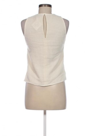 Γυναικείο αμάνικο μπλουζάκι Massimo Dutti, Μέγεθος XS, Χρώμα Εκρού, Τιμή 16,70 €