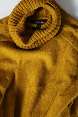 Дамски пуловер Massimo Dutti, Размер S, Цвят Жълт, Цена 40,30 лв.