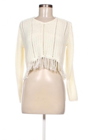 Γυναικείο πουλόβερ MissKoo, Μέγεθος S, Χρώμα Εκρού, Τιμή 13,30 €