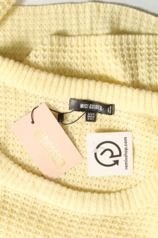 Дамски пуловер Missguided, Размер L, Цвят Жълт, Цена 26,22 лв.