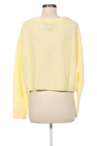 Γυναικείο πουλόβερ Missguided, Μέγεθος L, Χρώμα Κίτρινο, Τιμή 13,51 €