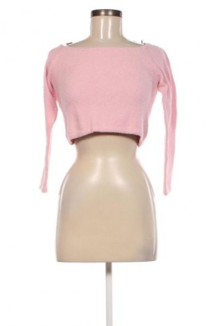 Дамски пуловер Monki, Размер M, Цвят Розов, Цена 27,44 лв.