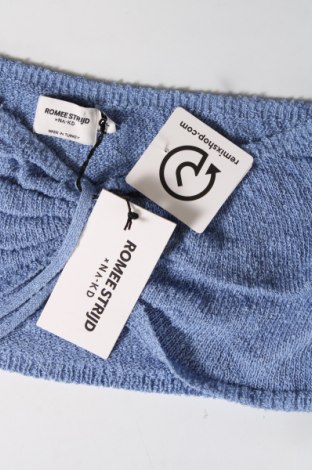 Дамски пуловер NA-KD, Размер XL, Цвят Син, Цена 32,55 лв.
