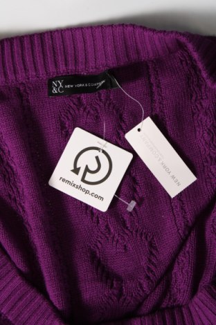 Damski sweter New York & Company, Rozmiar XL, Kolor Fioletowy, Cena 193,36 zł