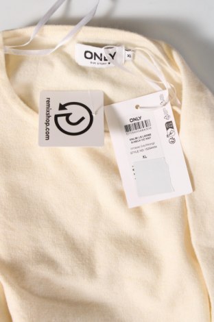 Pulover de femei ONLY, Mărime XL, Culoare Ecru, Preț 122,37 Lei