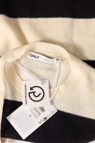 Дамски пуловер ONLY, Размер XS, Цвят Многоцветен, Цена 34,10 лв.